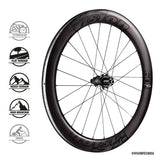 Metron 60 SL Disc Clincher/TL Wheelset
